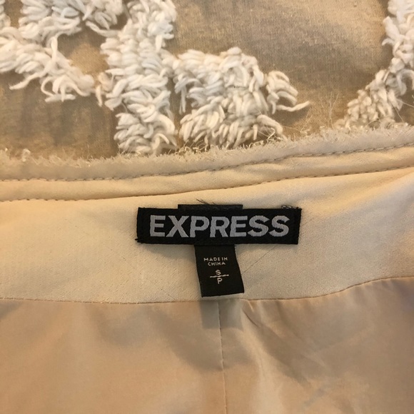 Gold sequin cropped Moto jacket - Picture 4 of 4